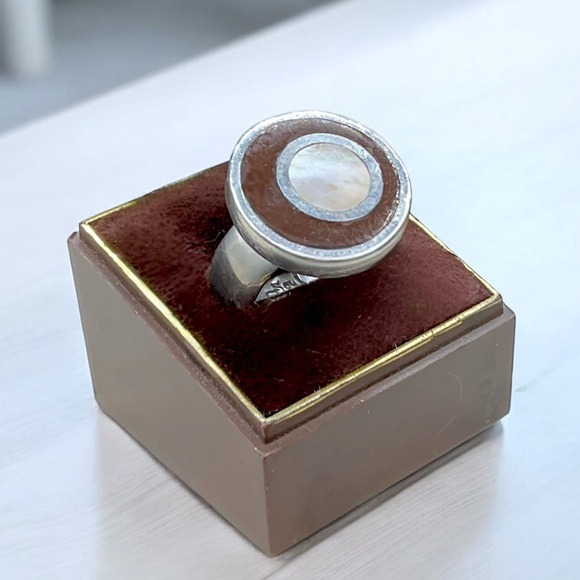 🌺 Soul Flower Sterling Silver Inlay Ring - Picture 11 of 12